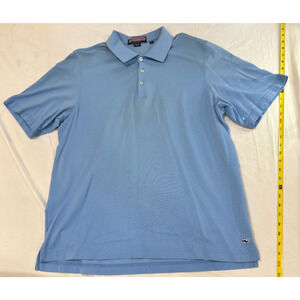 Vineyard Vines Blue Polo Shirt Men's Size L Classic Fit Short Sleeve Cotton